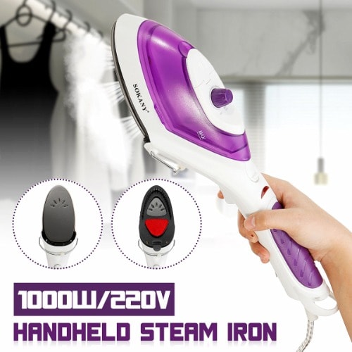 Sokany Portable Handheld Garment Steamer Travel Iron - 1000w
