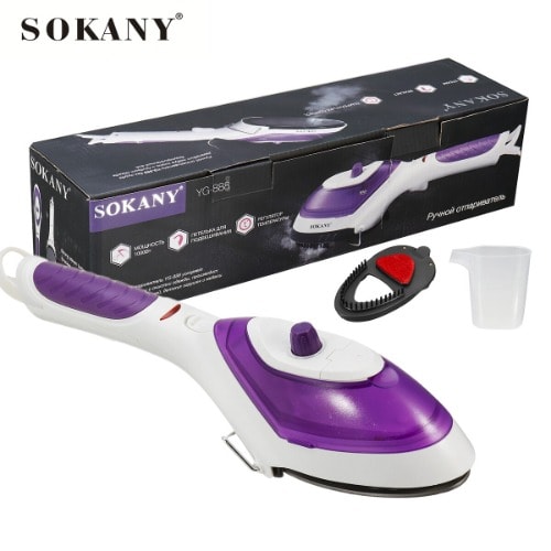 Sokany Portable Handheld Garment Steamer Travel Iron - 1000w