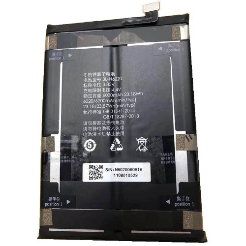 Replacement Battery For Gionee M6-plus