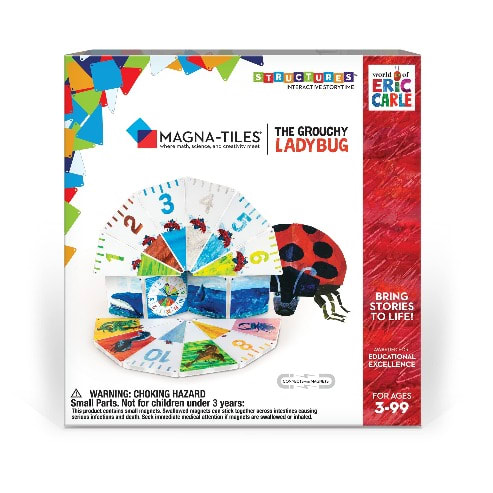 Eric Carle's The Grouchy Ladybug Magna-tiles