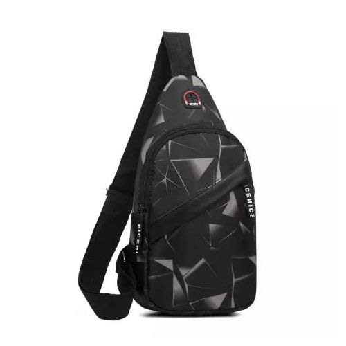 Outdoor Travel Crossbody Bag With Usb Port