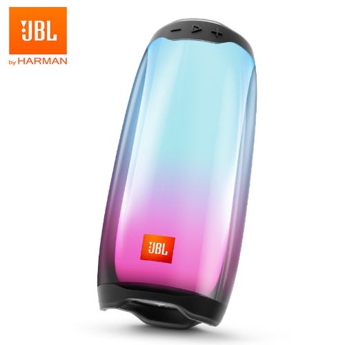 Pulse 4 Waterproof Portable Bluetooth Speaker With Light Show - Black