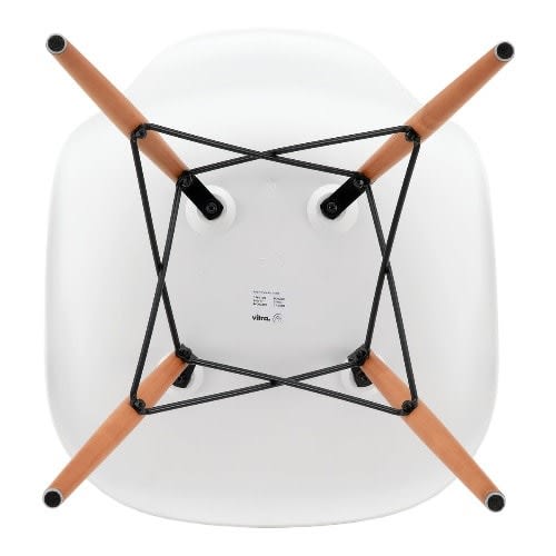 Eames Plastic Side Chair Dsw - White