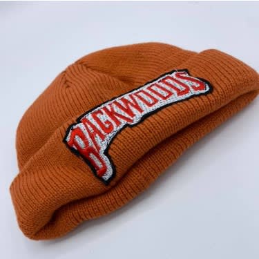 Men's Beanie Head Warmer Hat - Orange