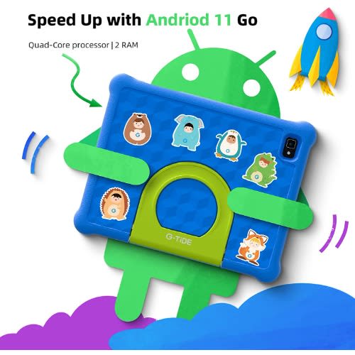 Klap E1 Kids Tablet - 8" - 32GB ROM - 2GB RAM -Wifi- 5100mAh Battery