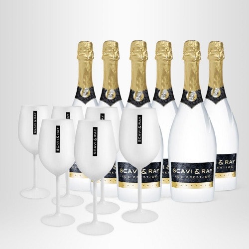 Ice Prestige Non-alcoholic Sparkling Wine - Pack of 75cl x 6