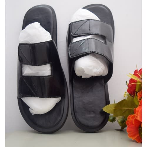 Men's Slip-on Pam Slippers - Black