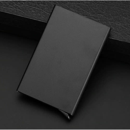 Ultra Slim Pop-up ATM Card Holder - Black