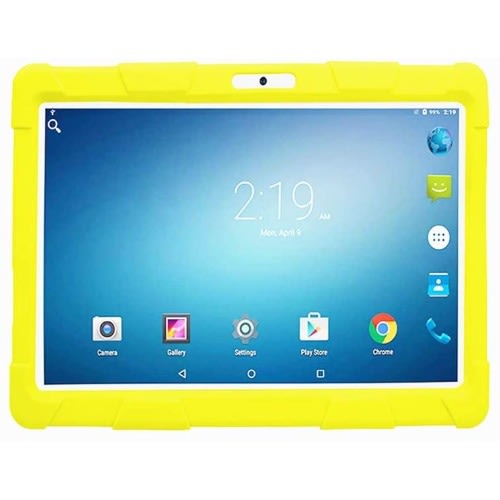 A10 Zoom Support Kids Tablet 10.1 Inch 64GB 4GB RAM 4g Lte 4000mAh - Yellow