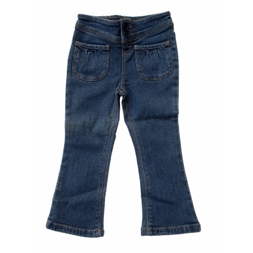 Girls Bootcut Jeans - Blue