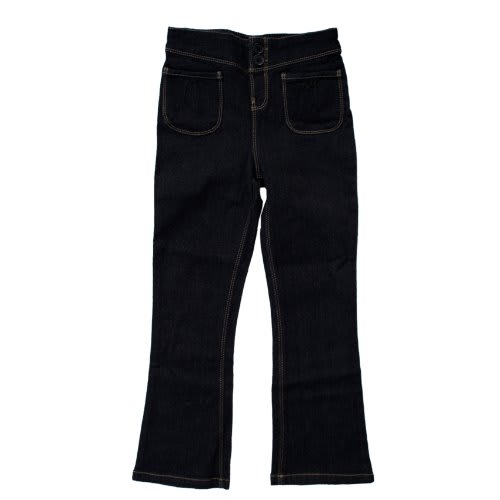 Girls Bootcut Jeans - Black