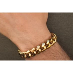 Fashion Jewelry Thick Cuban Chain And Bracelet
