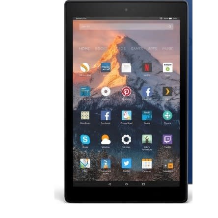 32gb Storage Fire Hd 8 Tablet With Alexa - 8"  - Blue Handle Proof Case