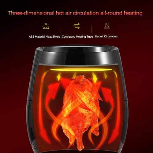Digital Healthy Air Fryer - 4.8l