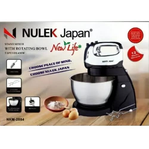 Nulek Japan Stand Cake Mixer - 6L - 450W