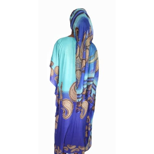 Round Neck Boubou For Ladies