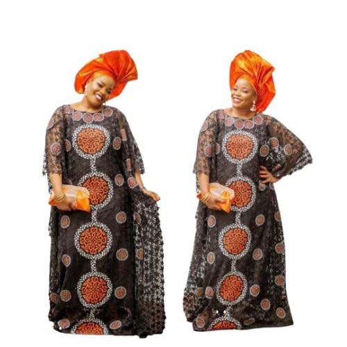 Cordlace Abaya/boubou With Matching Gele