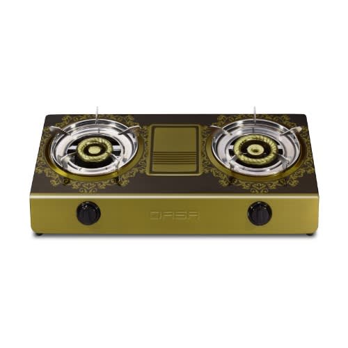 2 Burner Auto Ignition Gas Cooker Qgc-2b Halal