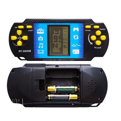 Kids Ps Console Brick Game- Black