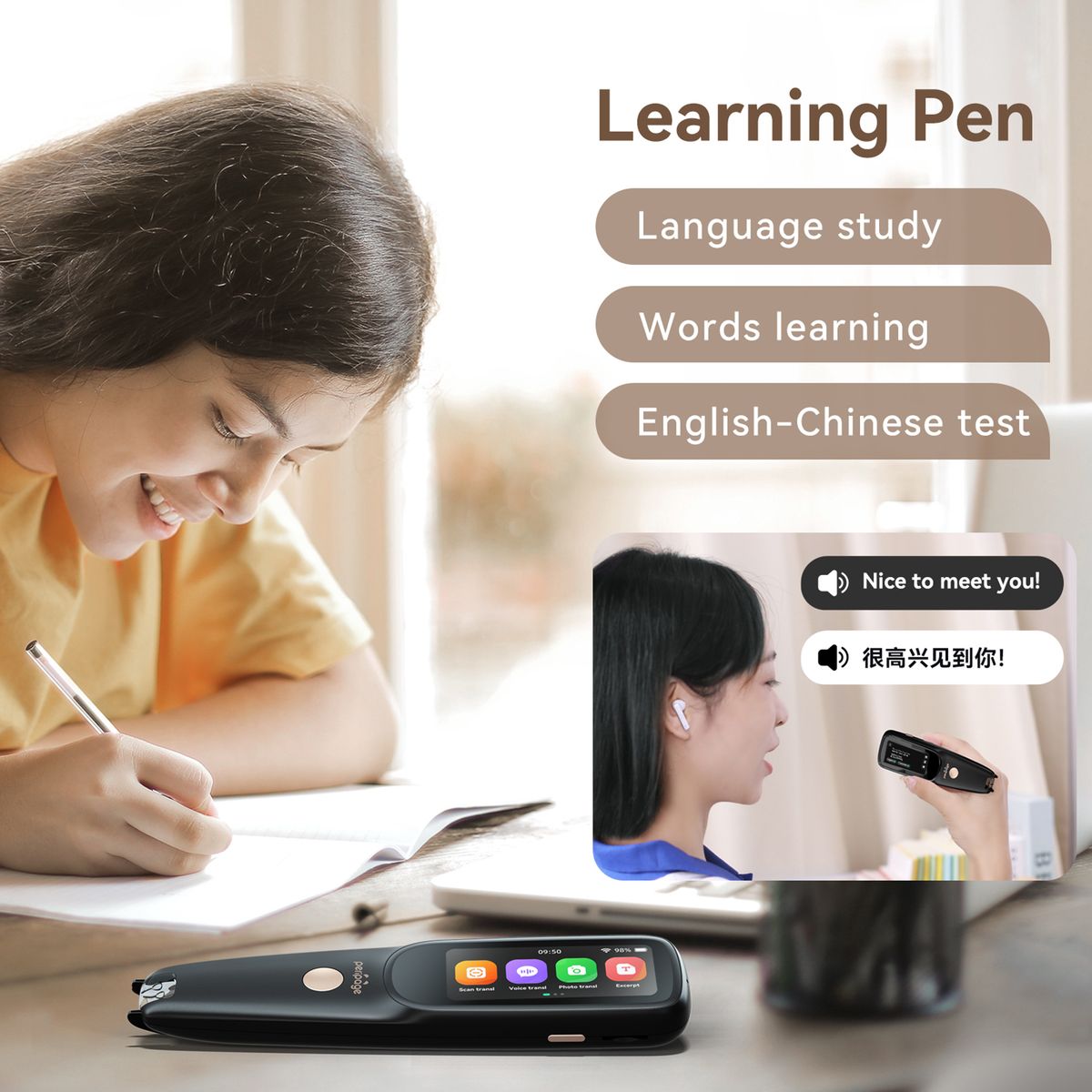 Dictionary Translation Scanning Pen