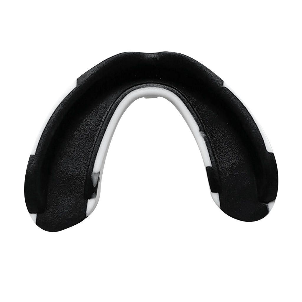 Sports Mouth Guard Gum Shield For Basketball Football Boxing Black