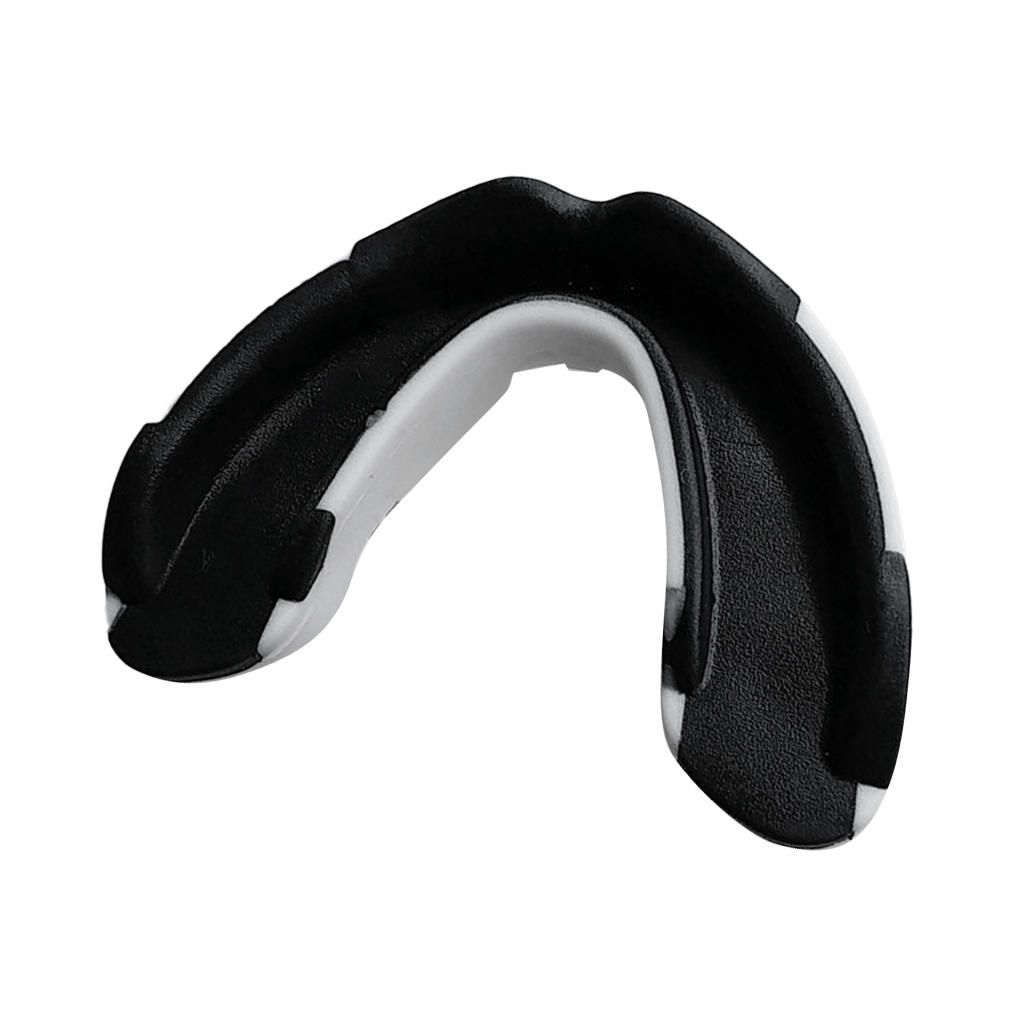 Sports Mouth Guard Gum Shield For Basketball Football Boxing Black