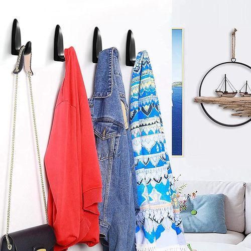 4 PCS Heavy Duty Wall Mounted Single Hooks Coat