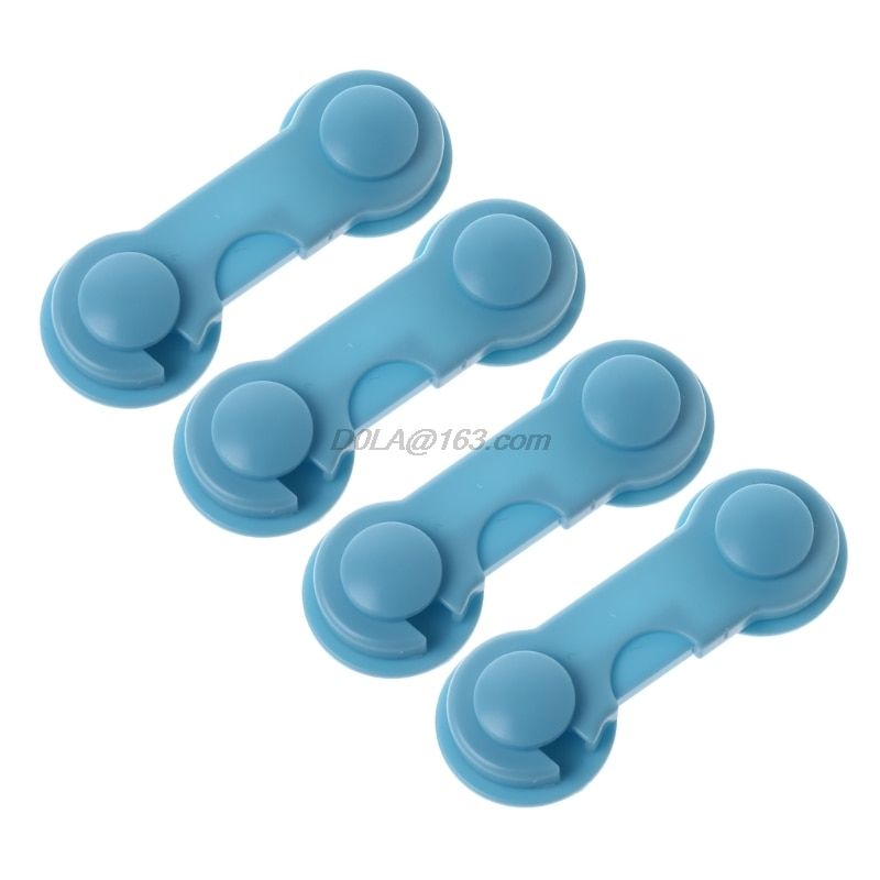4Pcs Doors Drawers Wardrobe Toddler Baby Children Protection Safety Plastic Lock Kids Security Products