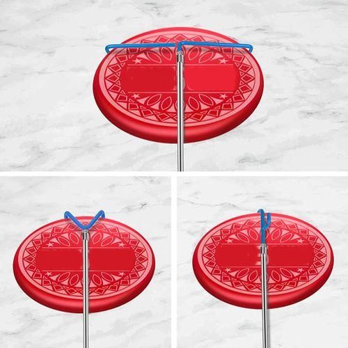 Disc Golf Retriever Pole With 3 Hooks,