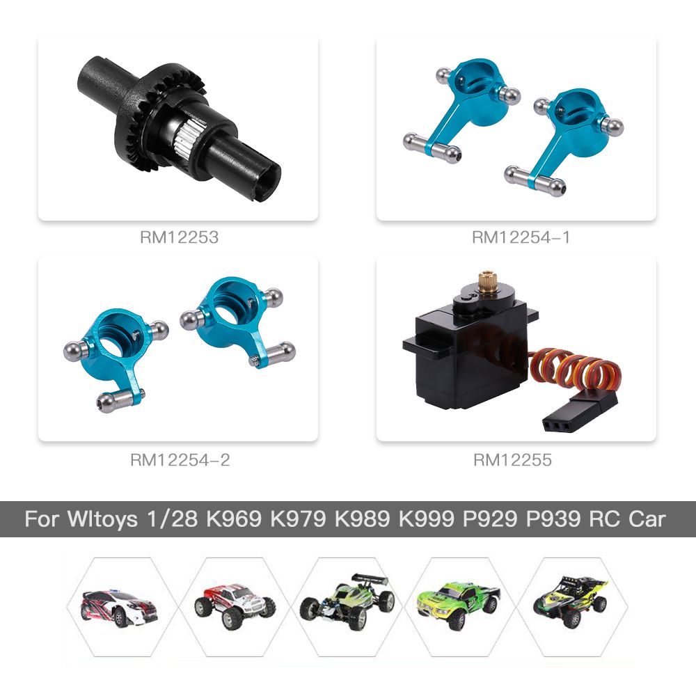 Adjustable Ball Differential 1/28 RC Car Parts Upgraded Ball