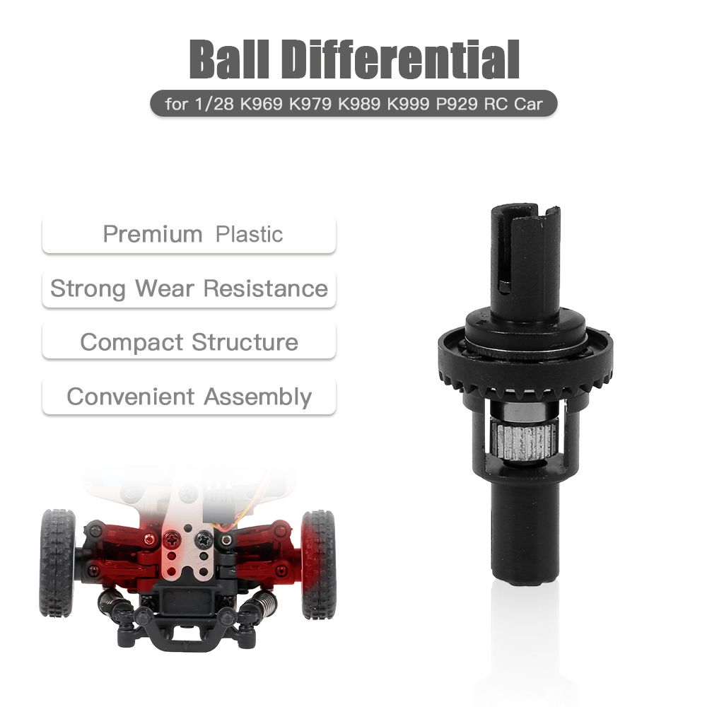 Adjustable Ball Differential 1/28 RC Car Parts Upgraded Ball