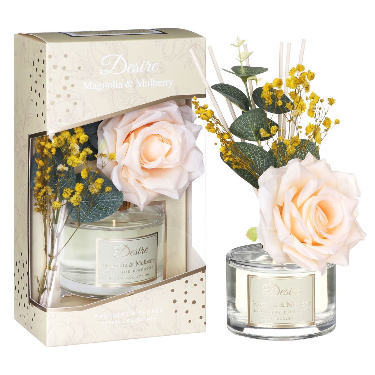 Magnolia & Mulberry 100ml Reed Diffuser