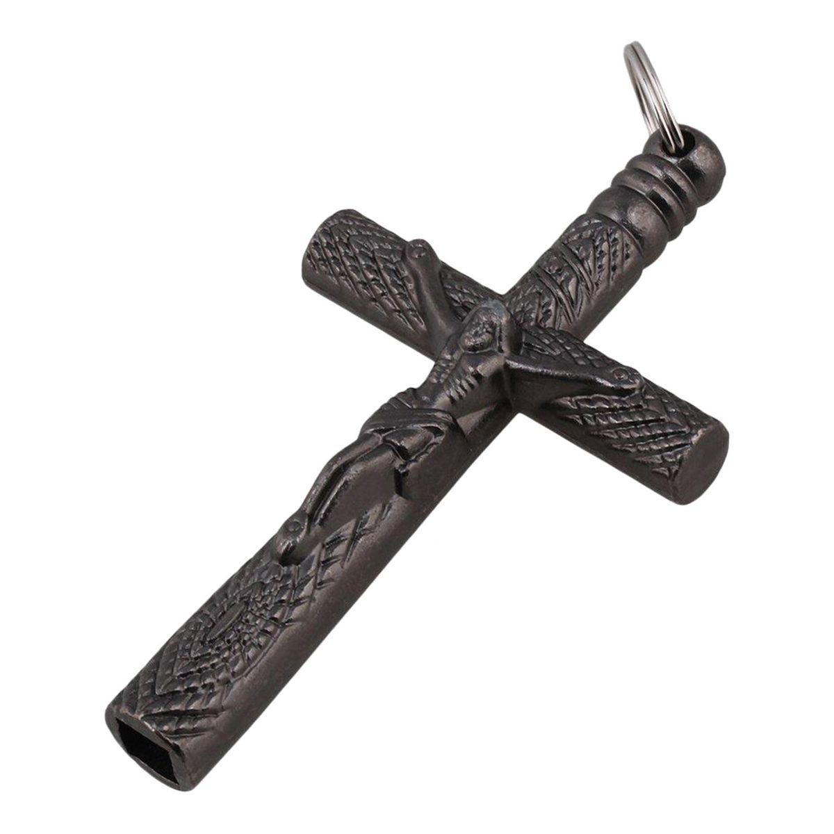Cross Drum Tuning Key With Chain Pendant Wrench Parts Black
