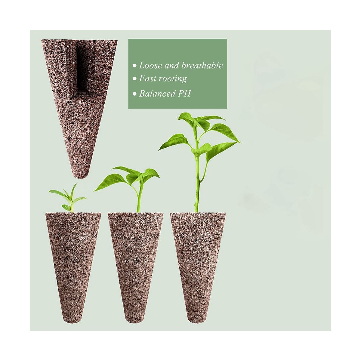 124Pcs  Pods Kit Accessories Plant Pod Kit Including Grow Baskets Insulation Lids Plant Grow Sponges Labels