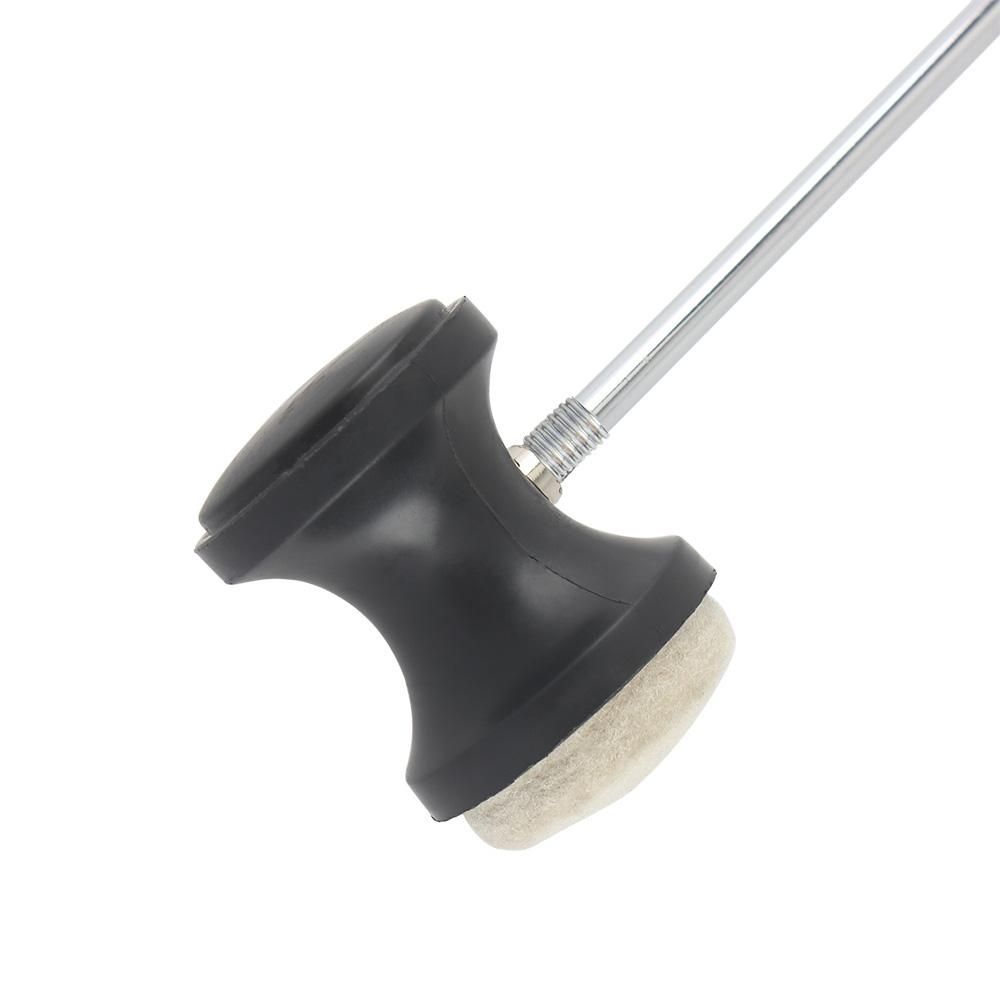 Drum Pedal Wool Felt Stainless Steel Handle 1pcs Instrument Accessory Part High Quality