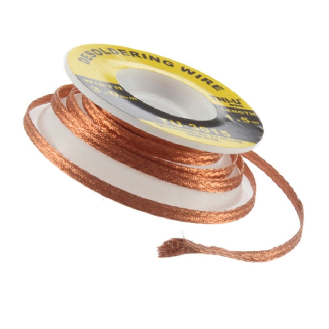 Floor Price High-quality 1pcs New 1.5M 3.0mm Thickness Welding Wires Practical Desoldering Braid Solder Remover Wick