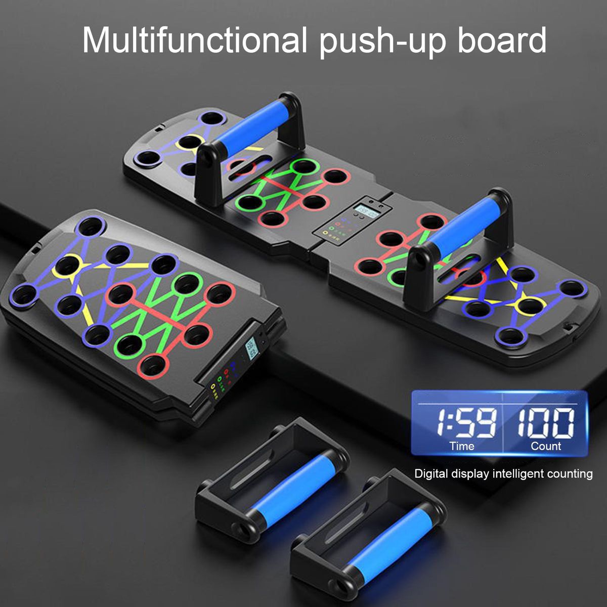 Fitness Board Men Women Fitness Exercise Push-Up Stand