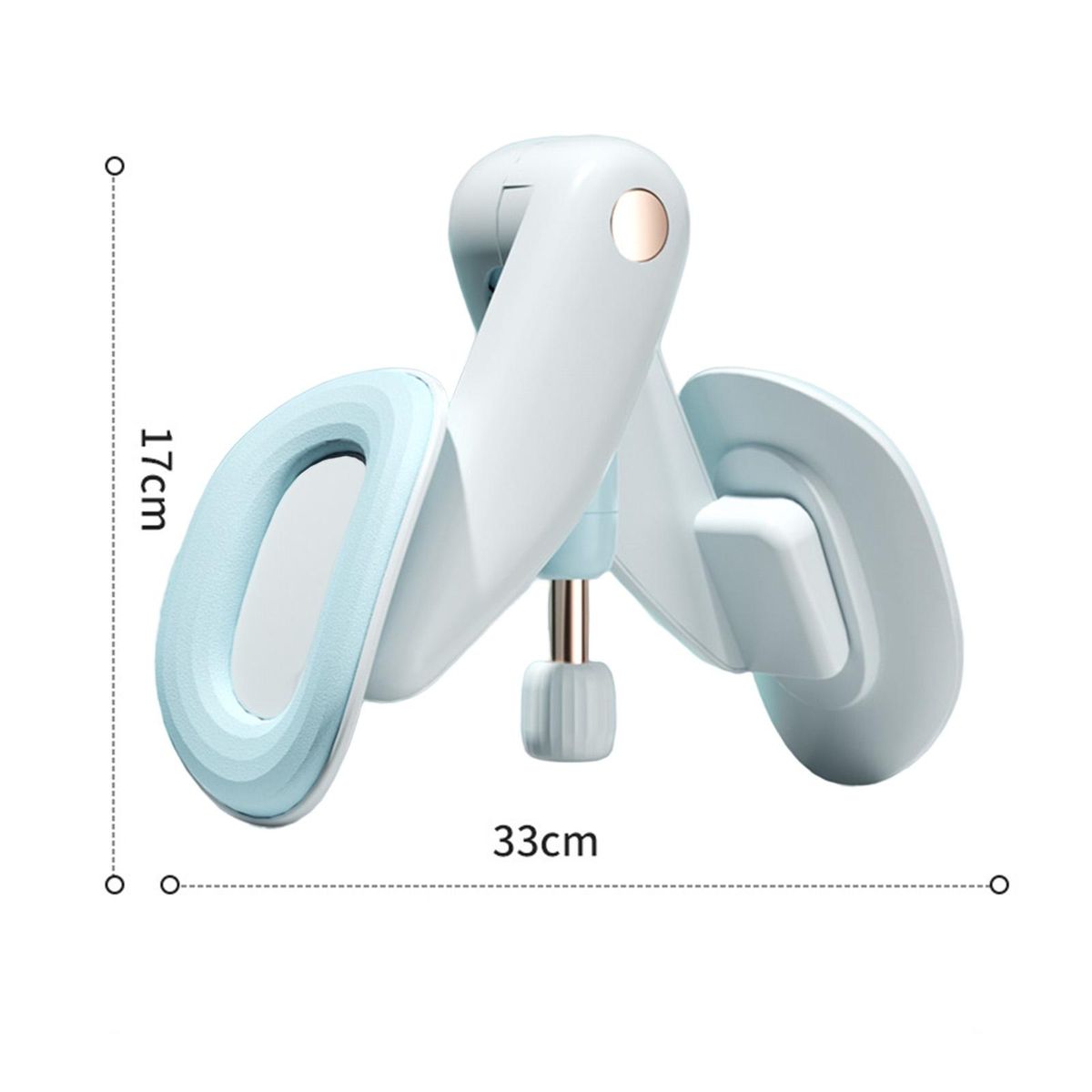 360-degree Rotatable Thigh Toner Pelvic Floor Trainer Blue