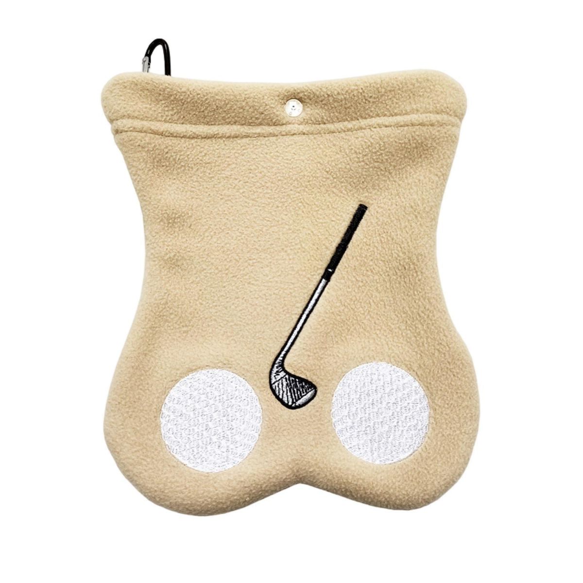 Golf Carrier Bag Golf Ball Tee Accessories Waist Bag Khaki