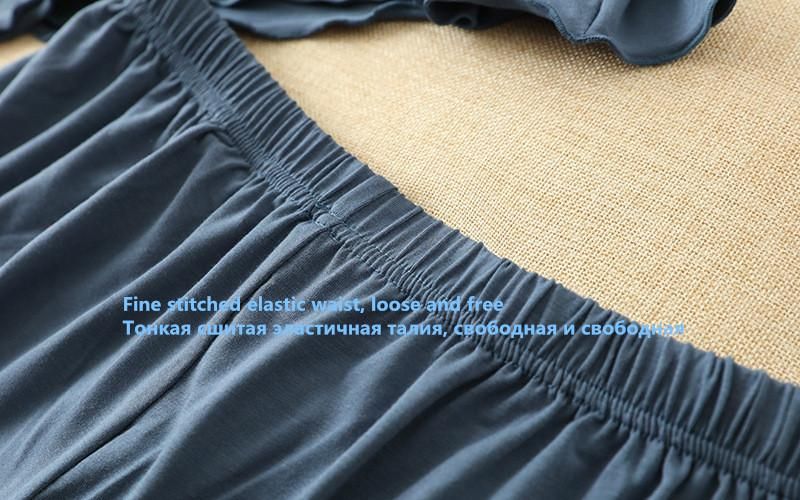 Summer Camisole Short Pants Pajamas For Women Size Summer Homewear Loose Modal Soft Pajamas Home Clothing 2 Pieces Set Sleepwear
