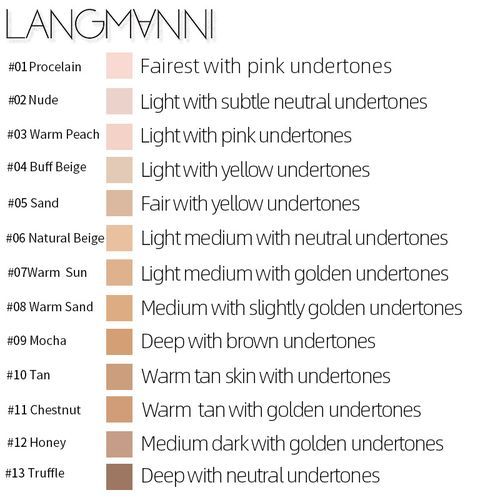 13-in-1 Makeup Matte Oil Control Foundation