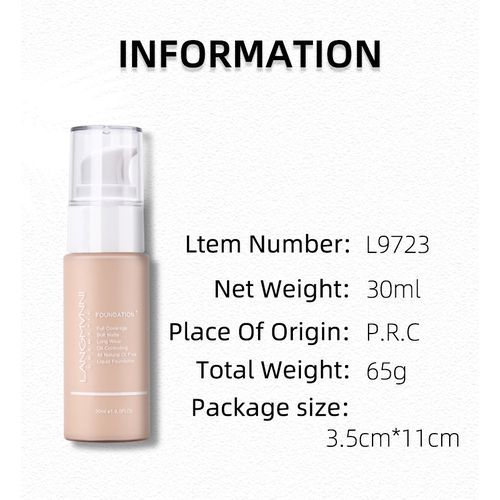 13-in-1 Makeup Matte Oil Control Foundation