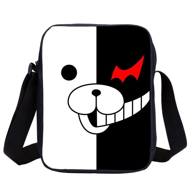 Dangan Ronpa Danganronpa Kids Messenger Bags Boys Children Messenger Crossbody Purse Girls Shoulder Bag Small Women Handbags-