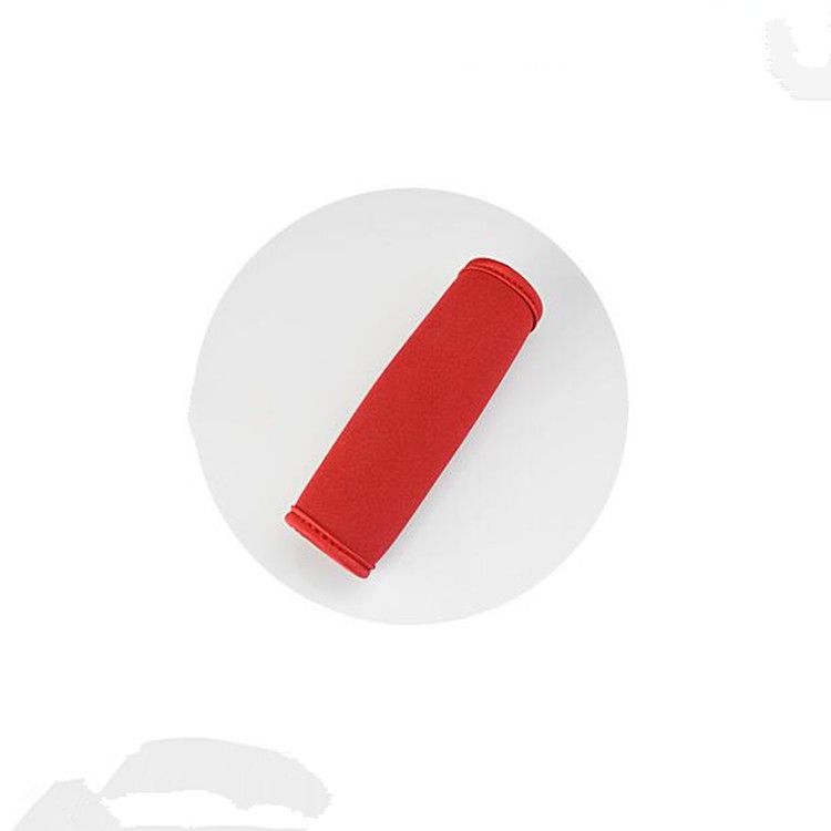 2 PCS Comfortable Neoprene Luggage Handle Wrap Grip Baby Universal Stroller Grip Protective Cover For Travel Bag Luggage Suitcase Universal Red