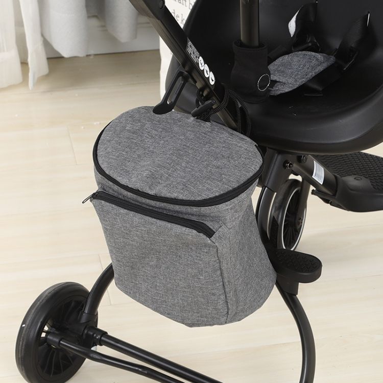 Baby Carriage Storage Bag, Colour: Upgrade (Black)