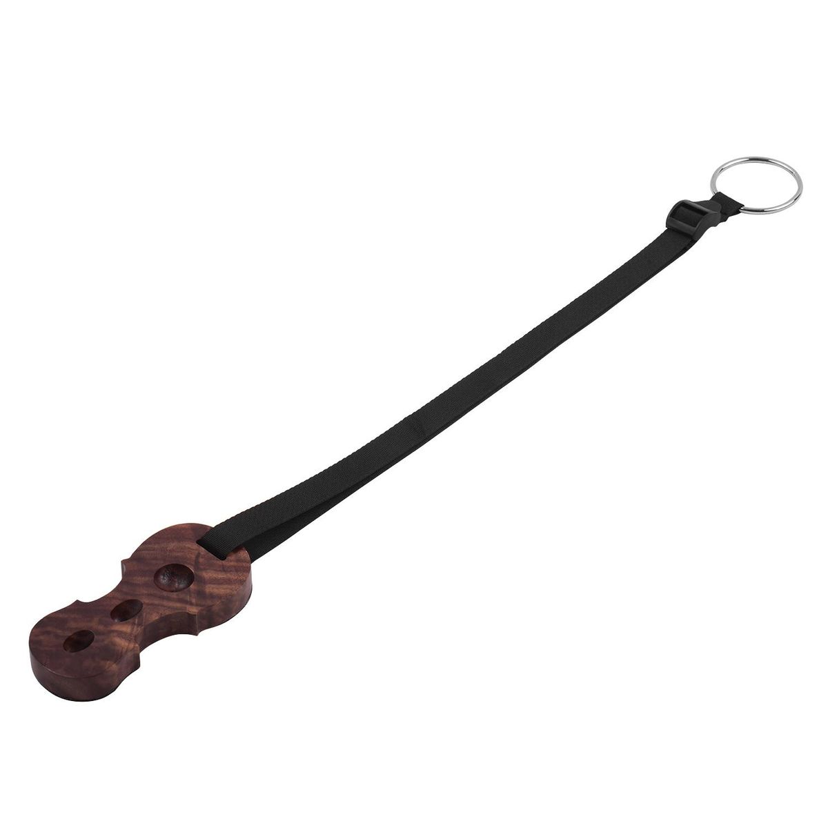 Hardwood Cello Endpin Non-slip Stop Holder Rest Anchor Protector Pad Cello Shape Black Walnut Color