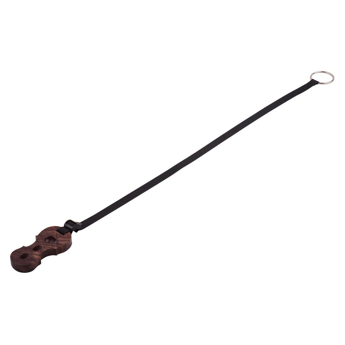 Hardwood Cello Endpin Non-slip Stop Holder Rest Anchor Protector Pad Cello Shape Black Walnut Color