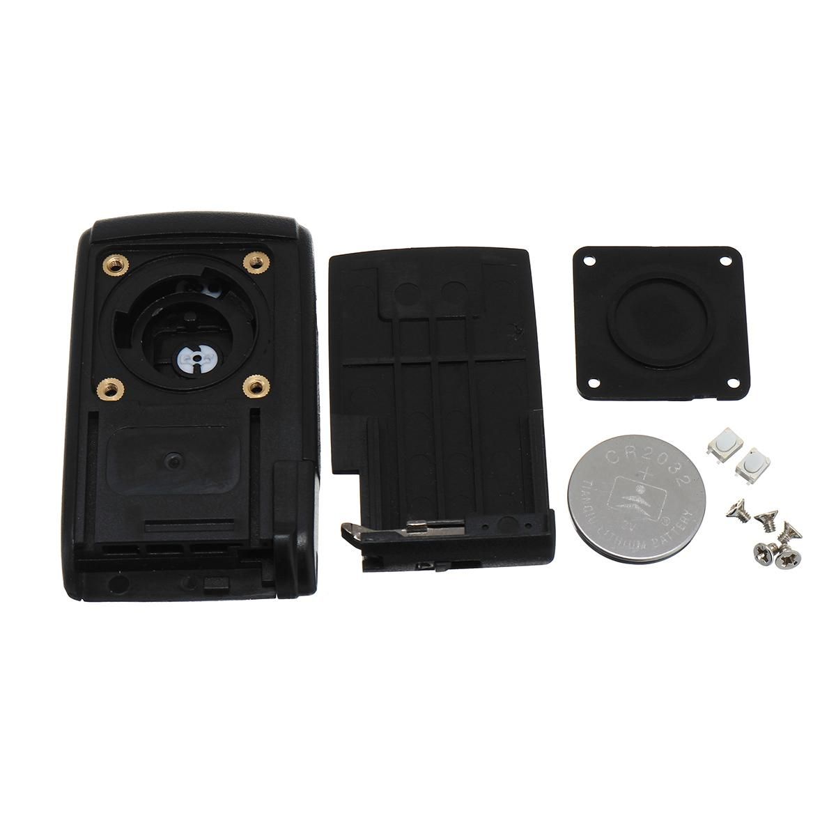 2 Buttons Remote Key Fob Case Shell With Battery For Toyota Corolla Verso Prius