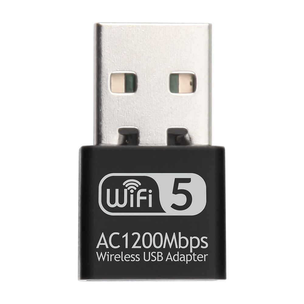 USB Wireless Wifi Adapter 2.4G&5G High Speed LAN Network Card Dual Band 802.11AC For Laptop Desktop 1200Mbps