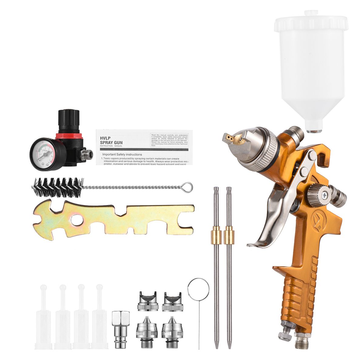 HVLP Spray Painting Sprayer Spray-machine Gravity-Feed